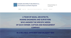 Desktop Screenshot of marineadesign.com