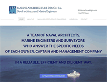 Tablet Screenshot of marineadesign.com
